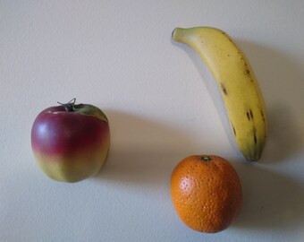 Vintage Multi Colored Wall Decor Fruit