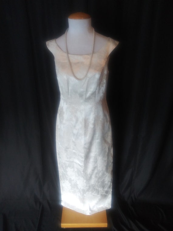 Vintage silver wiggle dress - image 3