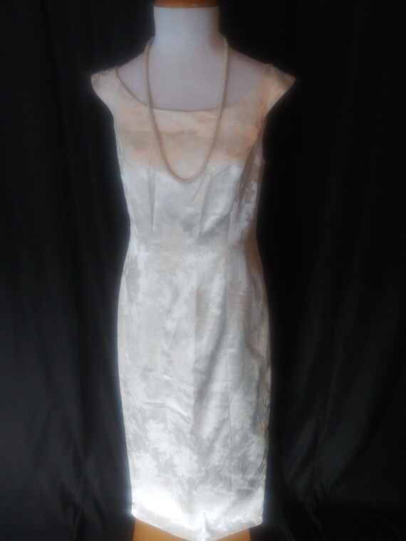 Vintage silver wiggle dress - image 4