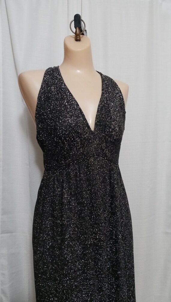 Genevieve Halter Gown - Silver