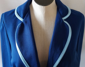 Vintage blue two toned jacket