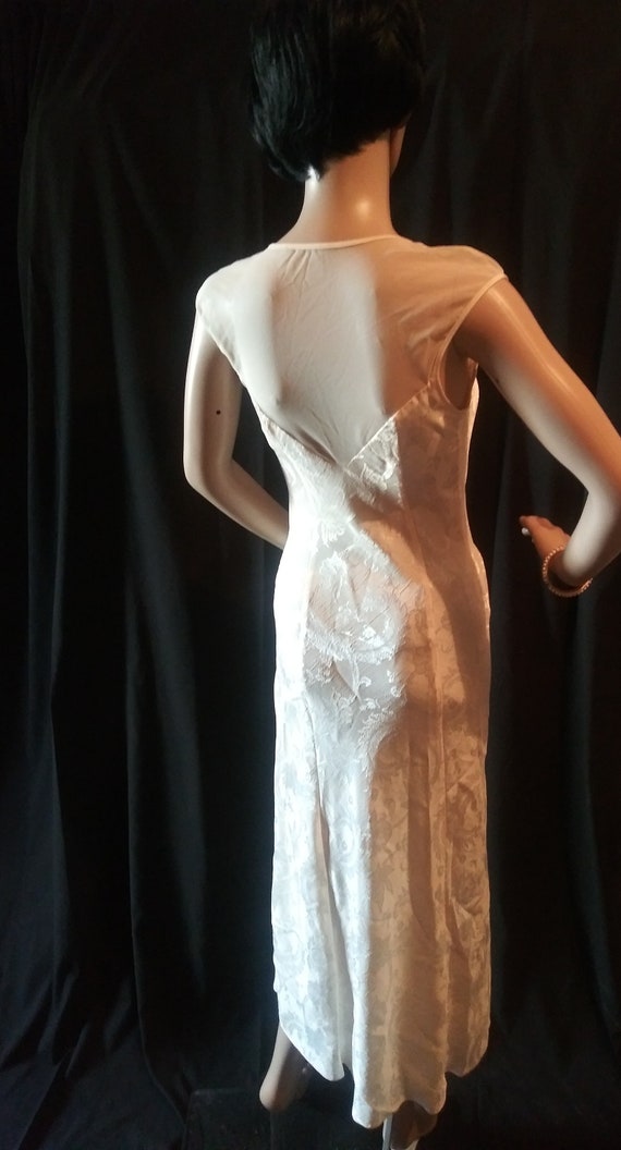 Vintage cream slip dress - image 8