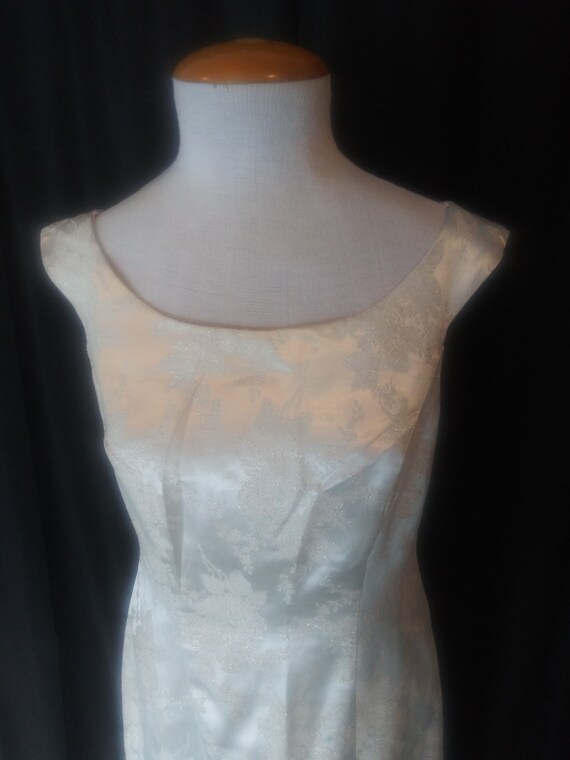 Vintage silver wiggle dress - image 2