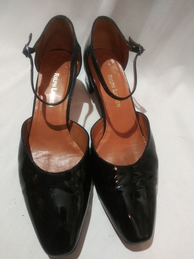 vintage black mary jane shoes
