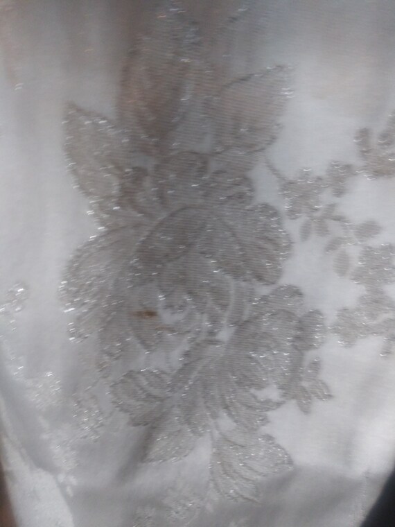 Vintage silver wiggle dress - image 8