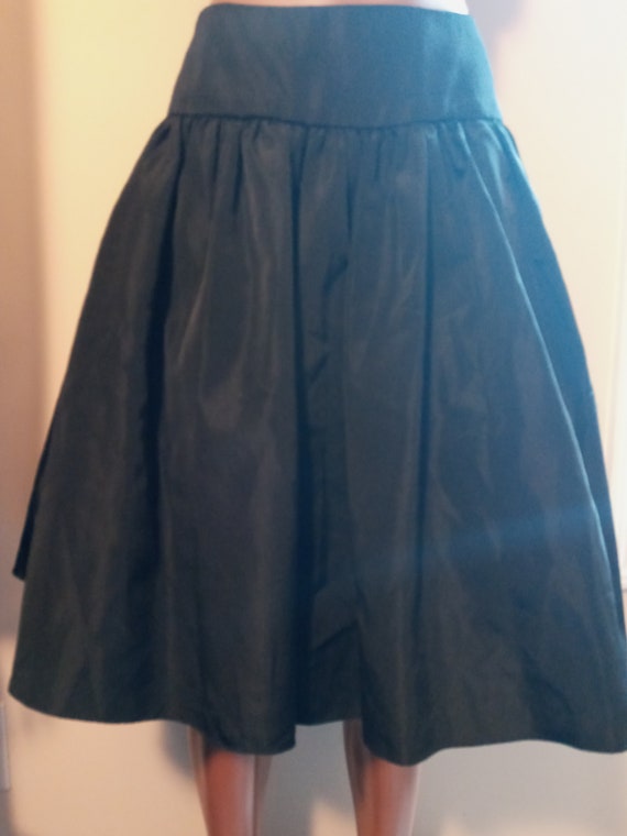 Vintage black full skirt - image 4