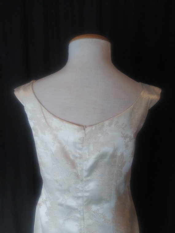 Vintage silver wiggle dress - image 5