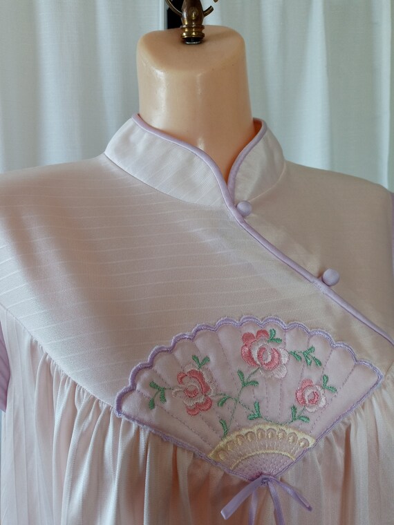 Vintage peach and lavender pajama set - image 4