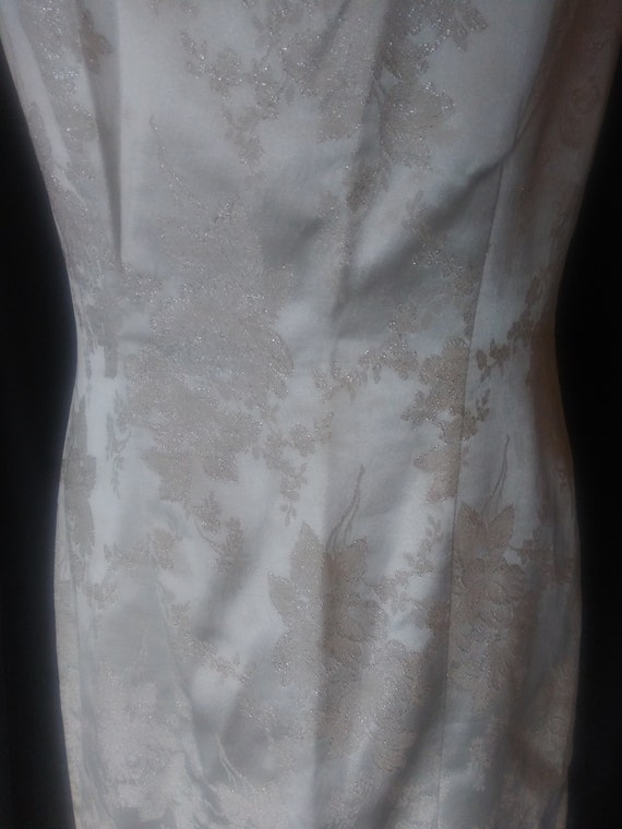 Vintage silver wiggle dress - image 6