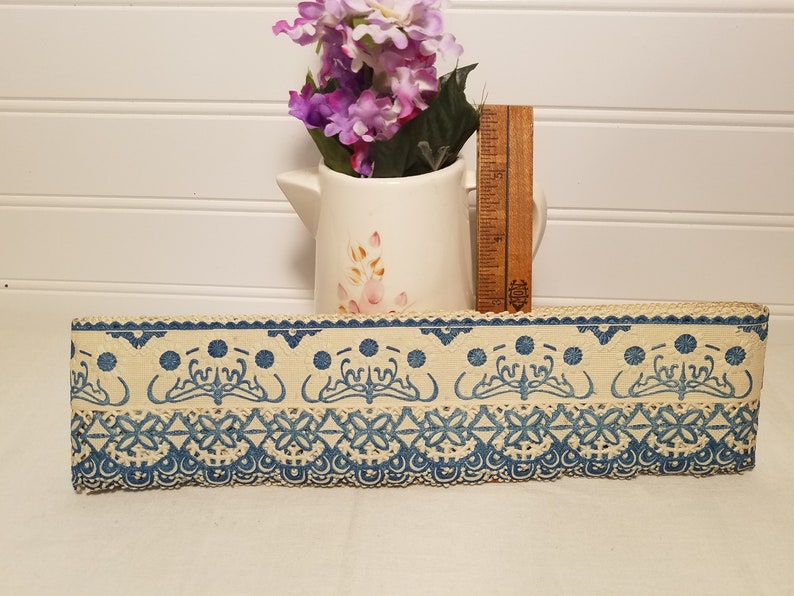 Vintage Shelf Edging Paper Trimming Kitchen Decor Crafting Etsy