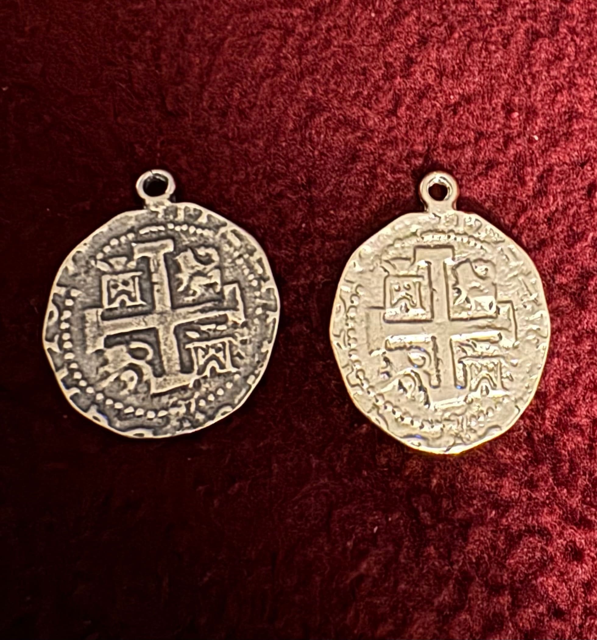 PIECE of EIGHT Atocha Style Sterling Silver Replica A SINGLE