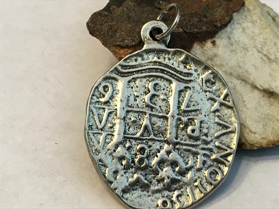 PIECE of EIGHT Atocha Style Sterling Silver Replica A SINGLE