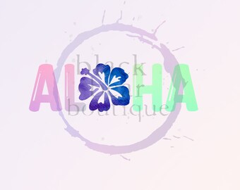 Aloha PNG JPEG | Strand Zitate und Sprüche | Aquarell Designs | Regenbogen Designs | Sublimationsdesigns| Tumbler Designs