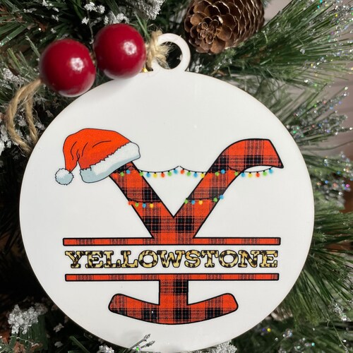 Yellowstone Ornament Casey Dutton Etsy