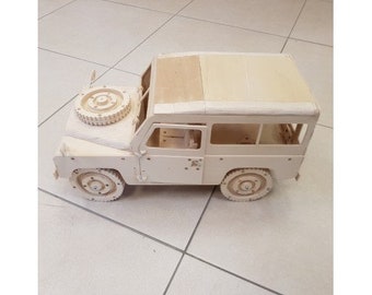 Personalised Land rover Defender Car Tin Classic Retro Storage Box Dad Gift CL27 