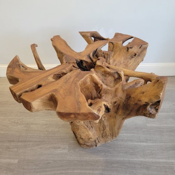 Teak Root Dining Table Base