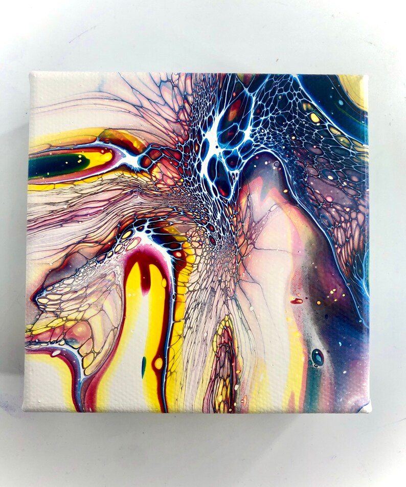 Set of 2 \u201cinterstellar\u201d Mini art canvas