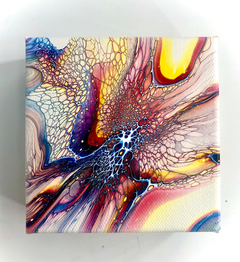 Set of 2 \u201cinterstellar\u201d Mini art canvas
