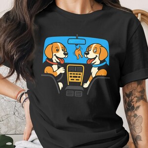 Beagle Dog Butt Air Freshener Shirt,Funny Dog Lover Tee,Cute Beagle Car T-Shirt,Dog Driving,Sweatshirt,Hoodie,Funny Dog Gift,Dog Mom Dad
