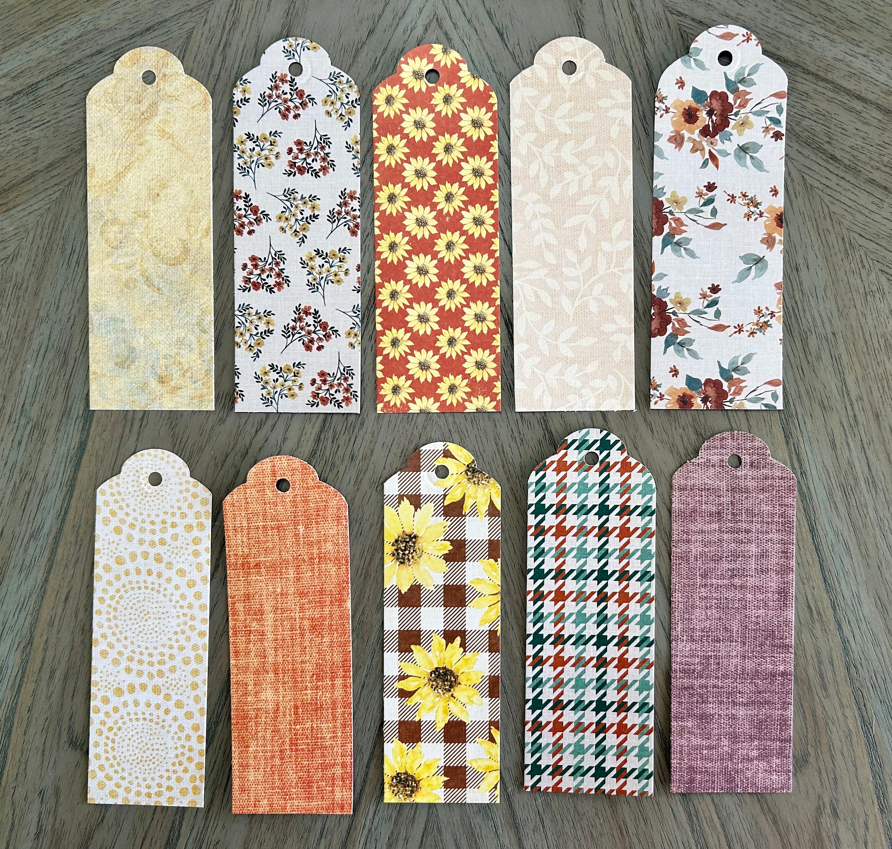 20 Autumn Junk Journal Tags (2