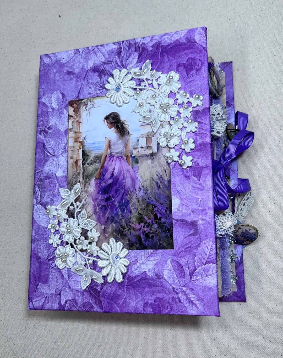 Lavender Dreams Junk Journal Etsy