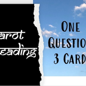 LECTURA DEL TAROT: Una pregunta 3 cartas