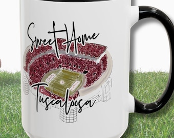 Sweet Home Tuscaloosa Stadium Accent Mug | 11oz 15oz