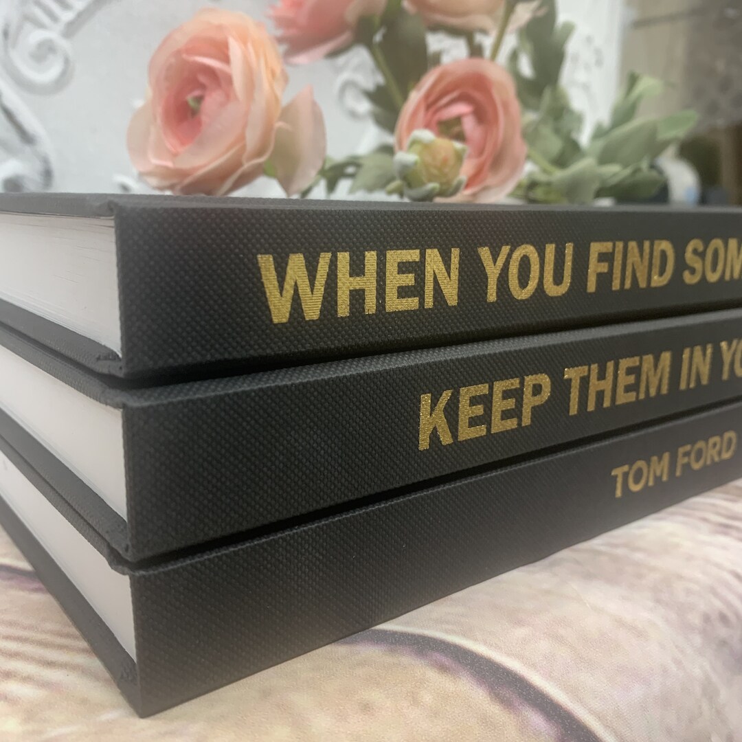 Coffee Table Book Tom Ford Quote, Bookcase Décor, Fashion Designer