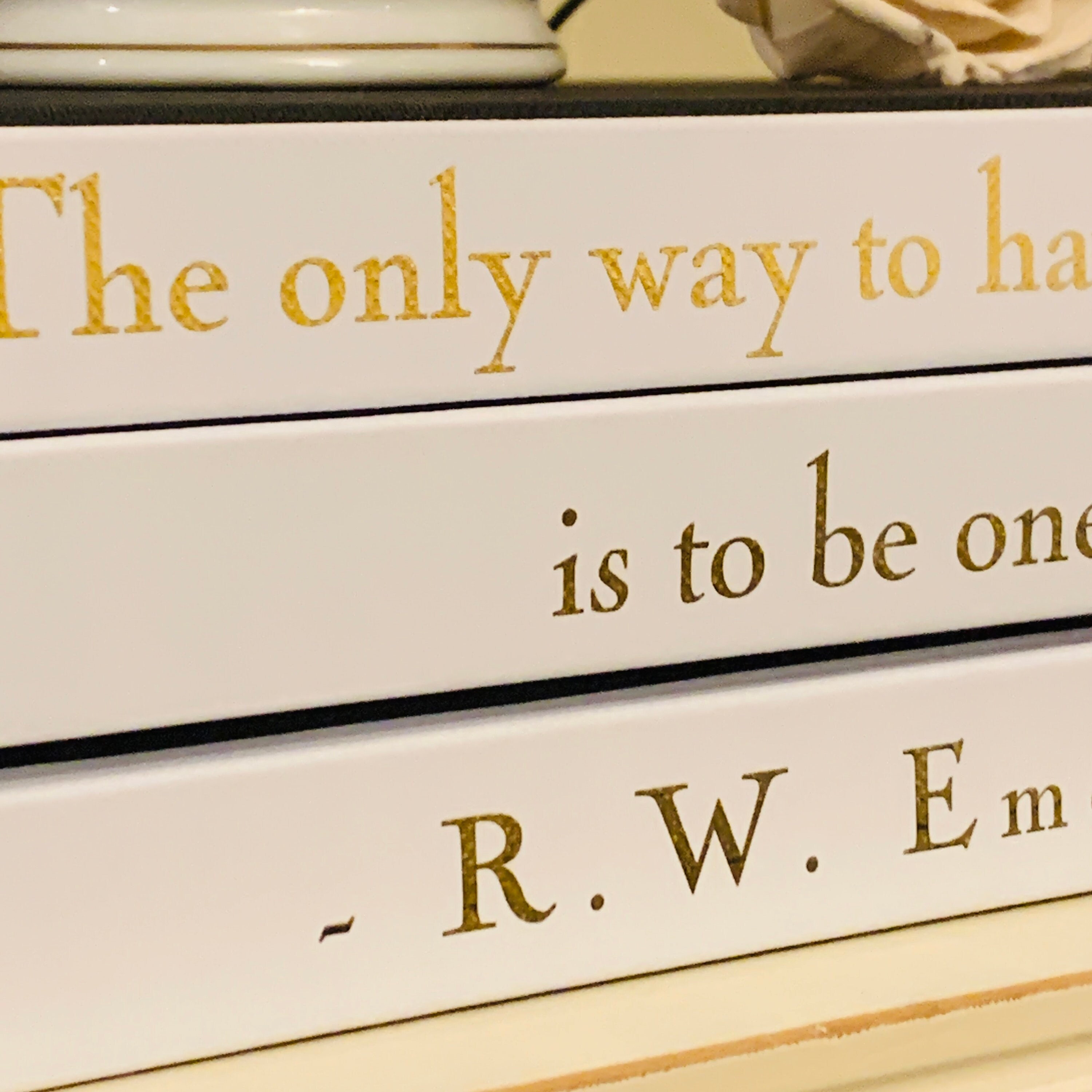 Cusom Coffee Table Book Stack, Coco Chanel Quote, Fashion Designer Books,  Designer, Elegance Quote, Personalized Gift