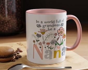 Floral Nana Coffee Mug | Mother's Day Gift