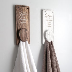 Kitchen Towel Hooks Etsy