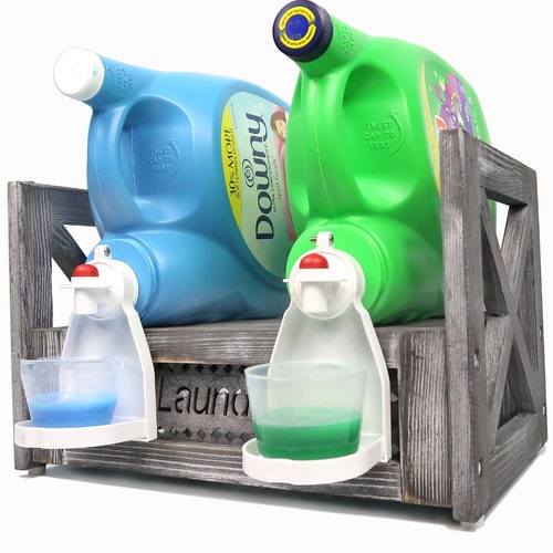 Large Laundry Soap Station Laundry Detergent Stand Detergent Etsy
