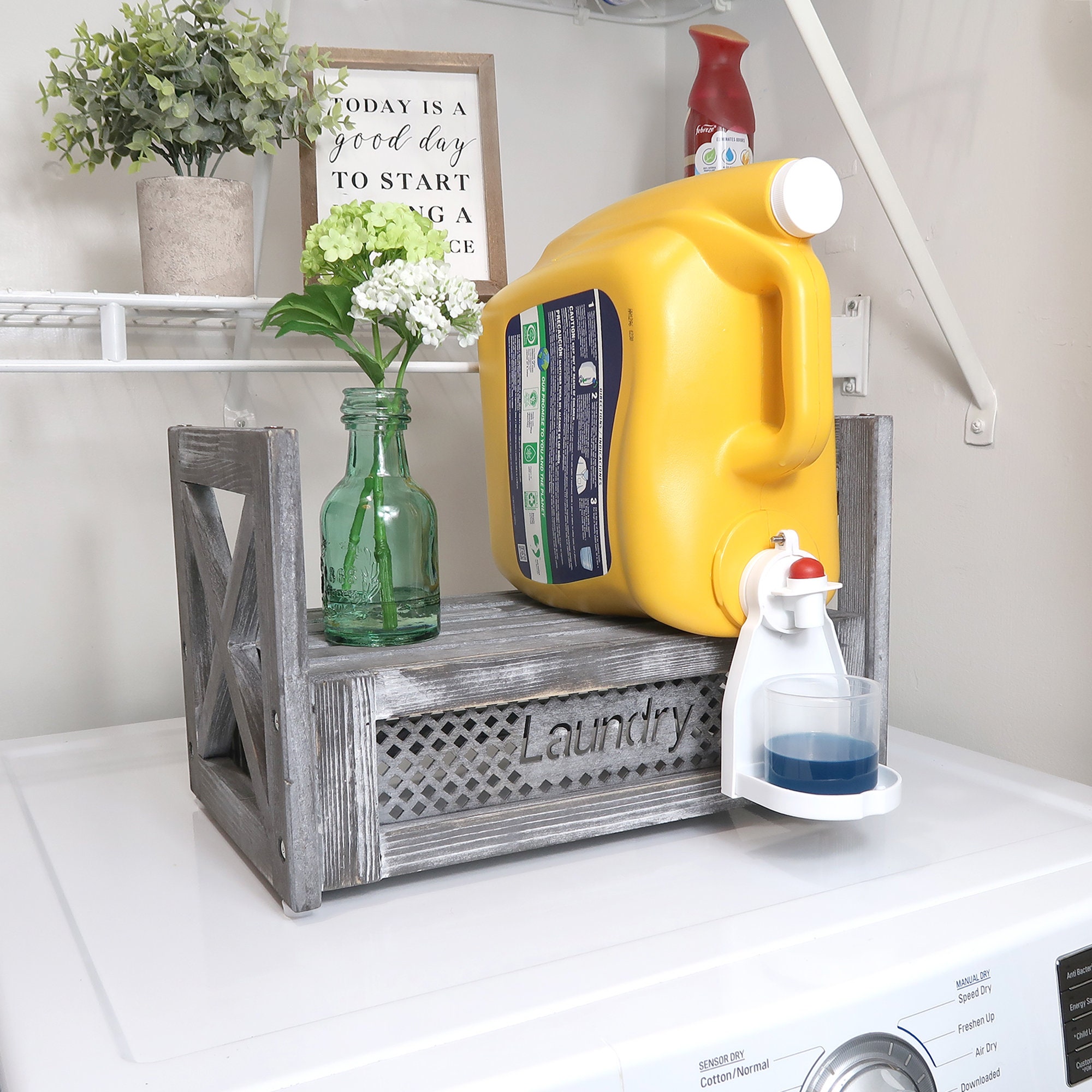 Large Laundry Soap Station Laundry Detergent Stand Detergent Etsy