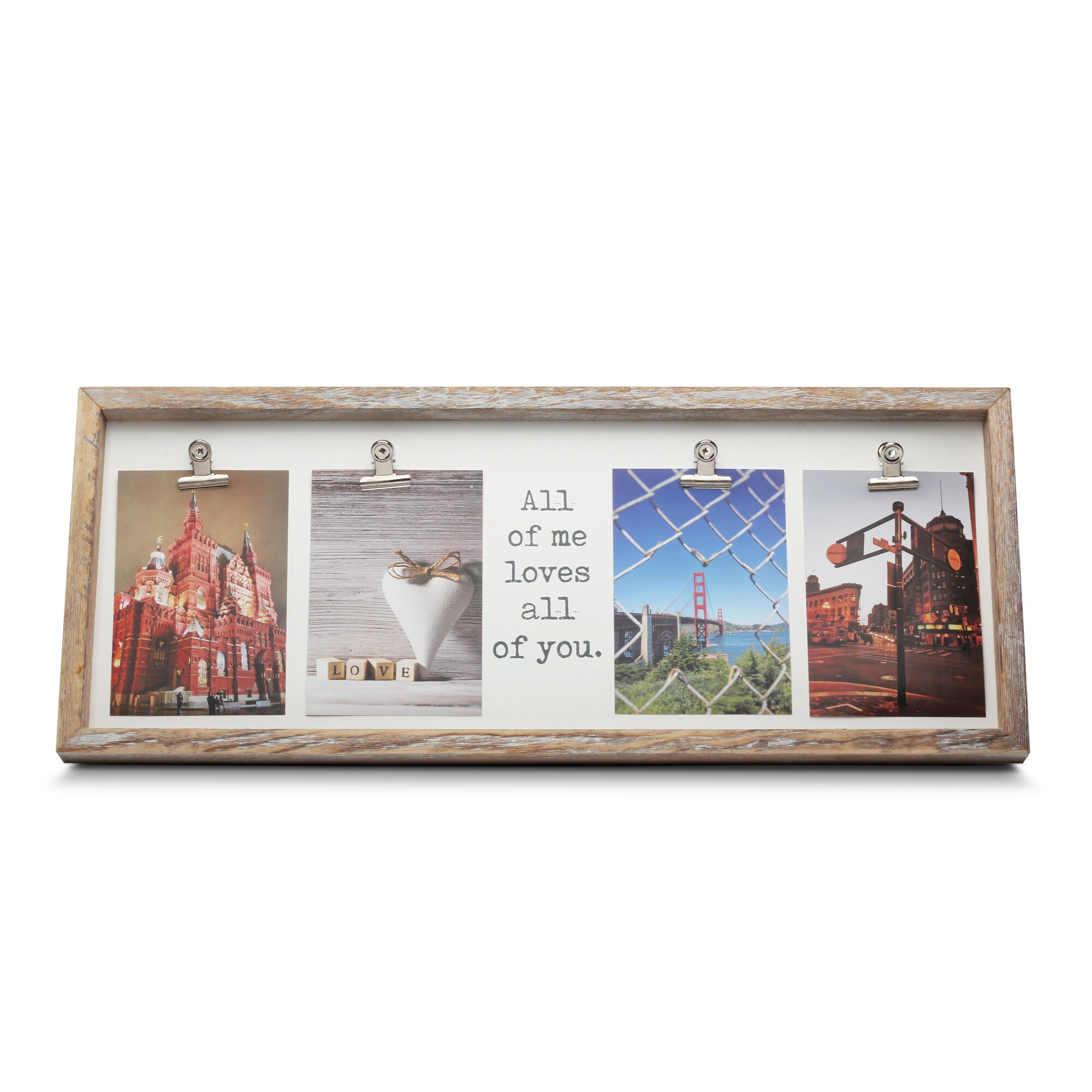 Personalized Rustic Wood Picture Frame Rustic Gray Picture Etsy