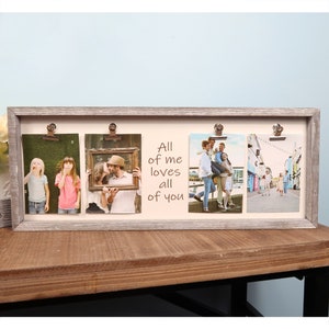 Barn Wood Window Multi Picture Frame 12 opening 4 X 6 – AllBarnWood