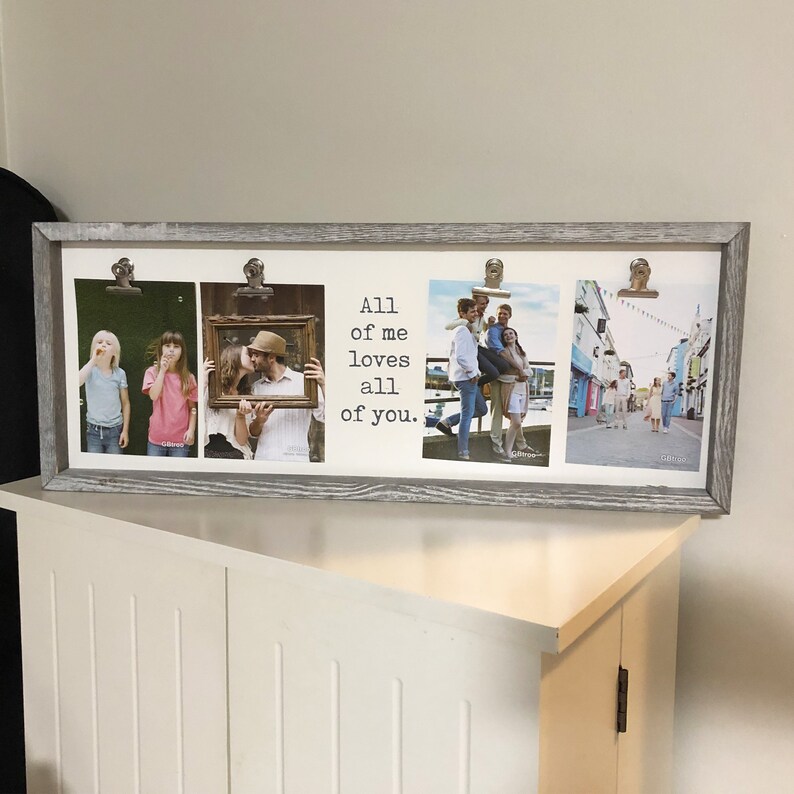 Personalized Picture Frame 4x6/custom Wood Family Photo Etsy