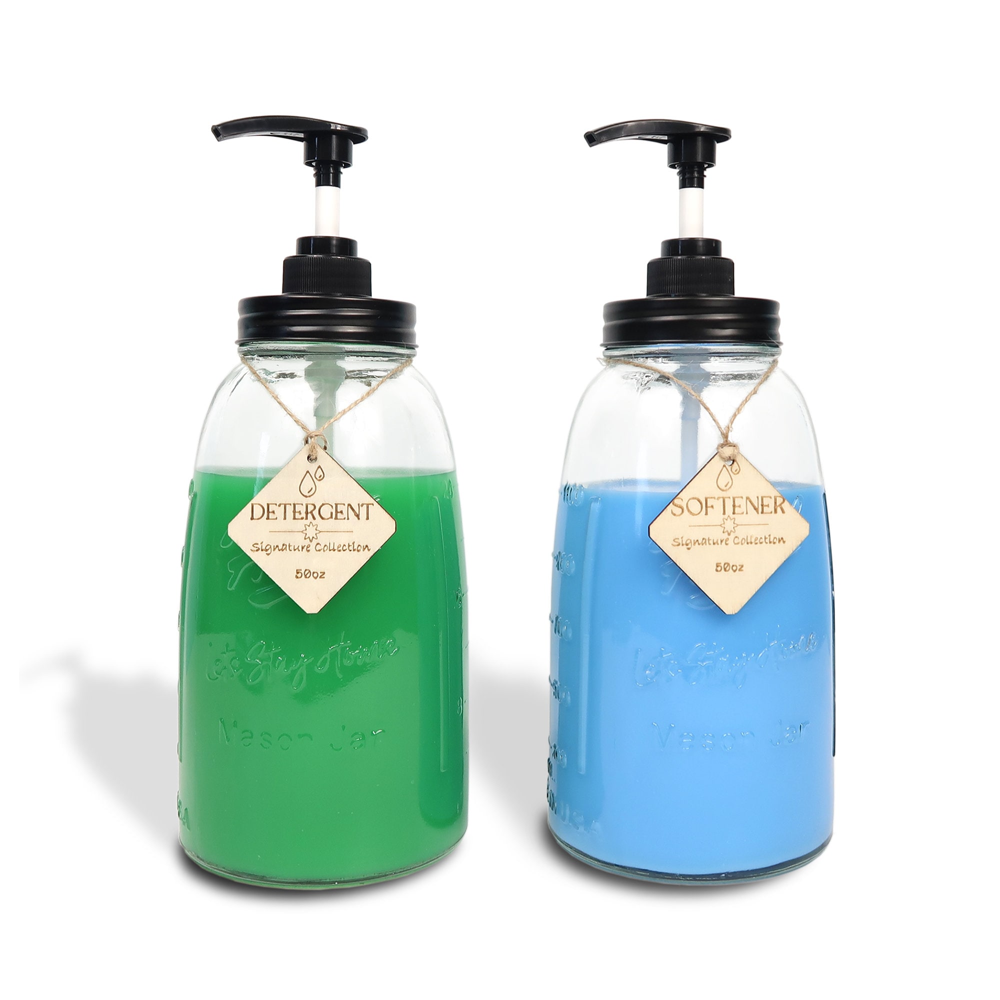 Preprinted Laundry Jar and Soap Bottle Labels/custom Laundry