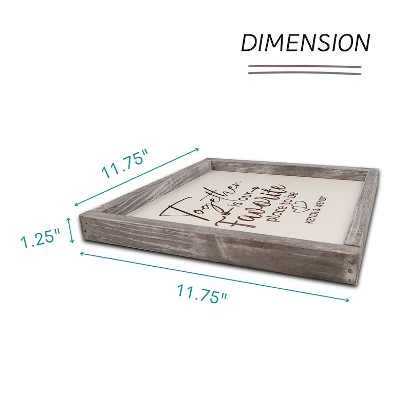 Engraved Custom Wooden Sign With Quoteframed Wall Art Sign Etsy