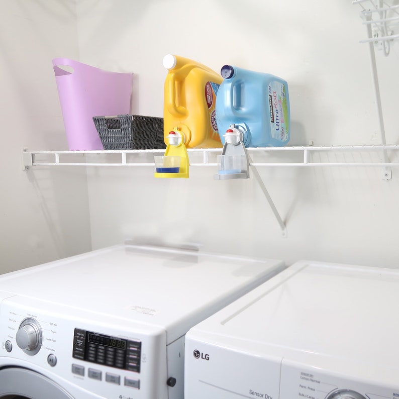 Laundry Detergent Cup Holder & Drip Tray Catcher Soap Cup Etsy