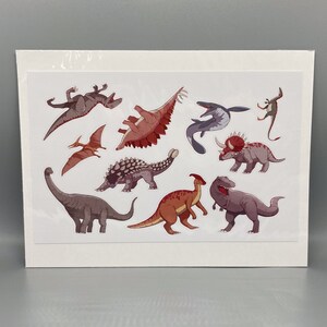 Dinosaurs Sticker Sheet