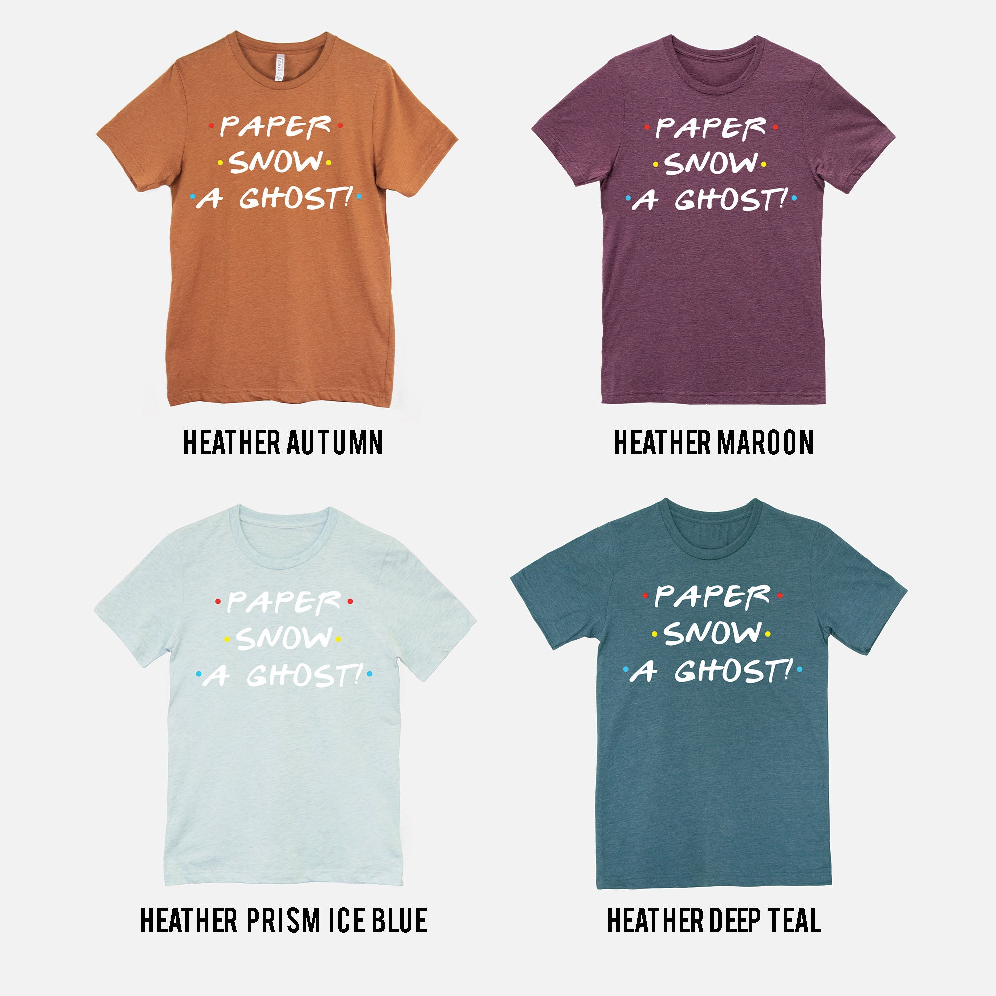 Paper Snow A Ghost T Shirt