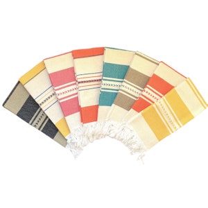 Striped Cotton Dishcloth
