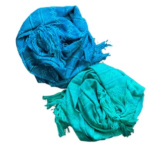 Luminescent Tassel Shawl