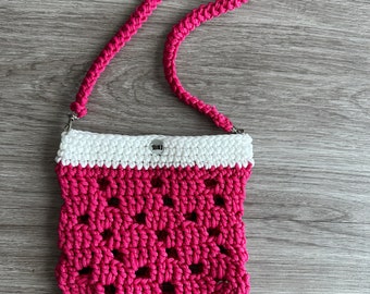 Crochet phone bag, Cross body bag, Crochet bag, Crochet Shoulder bag, Crochet gift item