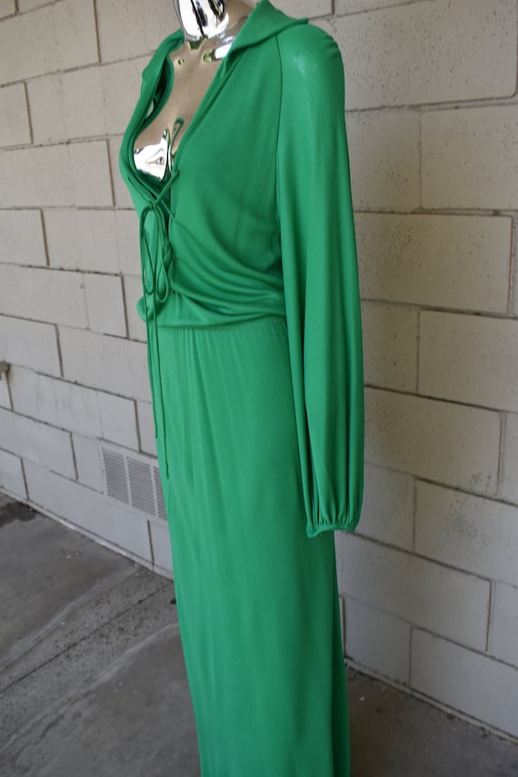NWT 1970s Halston Studio 54 style Gown - Gem