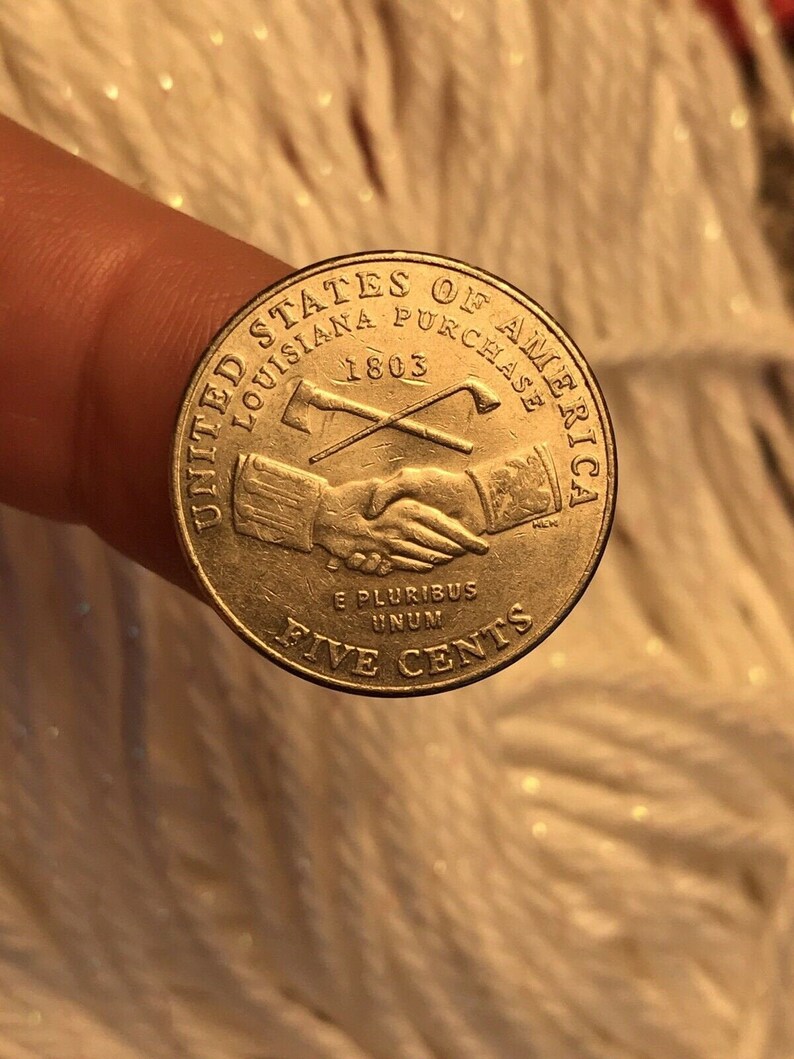 2004 D Louisiana Purchase Jefferson Nickel. 2004 Etsy