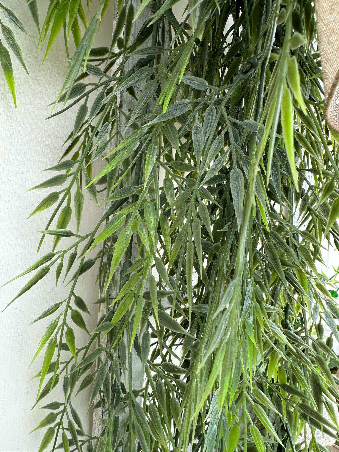 Distressed Window Frame, Greenery Decor, Everyday Swag, Swag Wreath ...