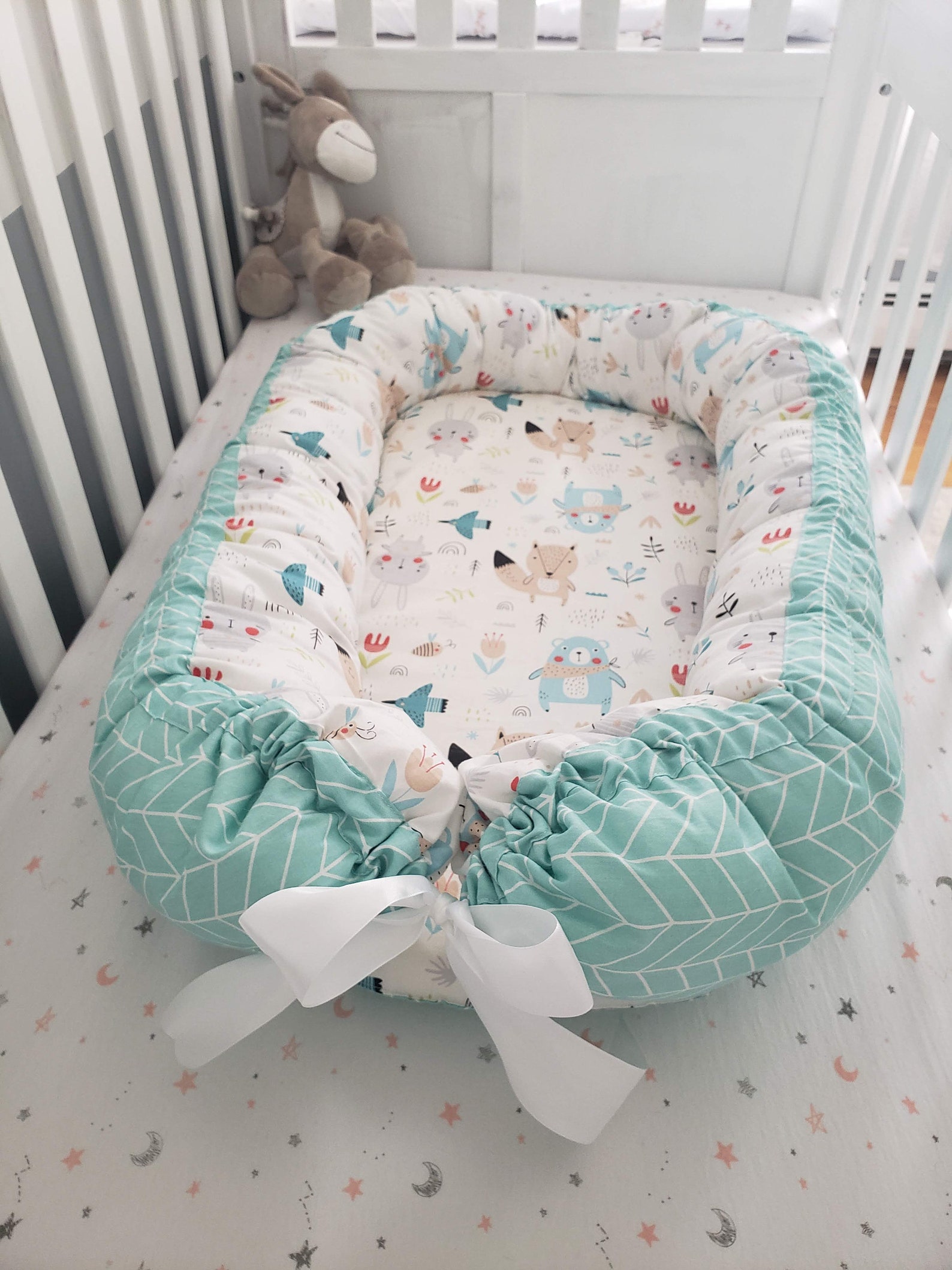 Baby Nest Bed Etsy