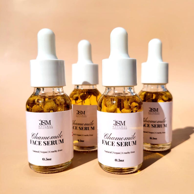 Organic Face Oil For Dry Flaky Skin Moisturizing Serum
