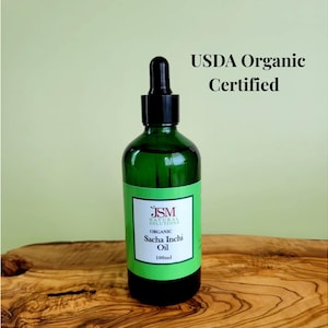 Sacha Inchi USDA Certified Organic Carrier Oil For Skin And Hair